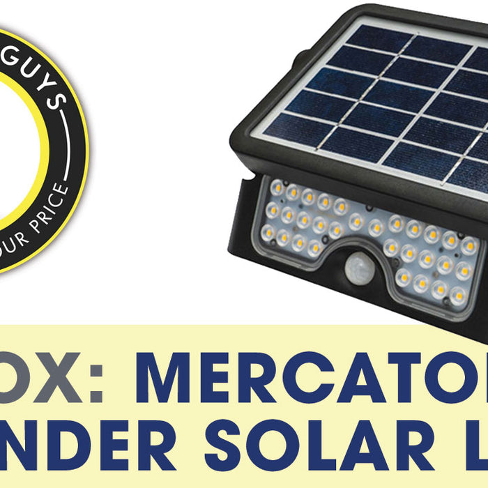 VIDEO: UNBOXING - MERCATOR DEFENDER SOLAR LED