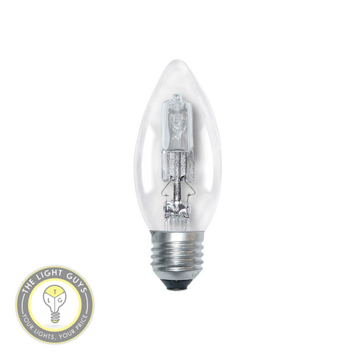 GENERIC Clear Halogen Candle Lamp 18W 240V ES