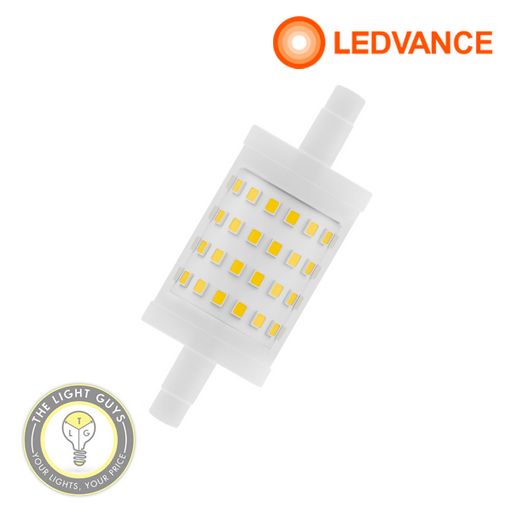 LEDVANCE Double-ended linear LED R7S Globes 78MM or 118MM length 28MM Dia 2700K
