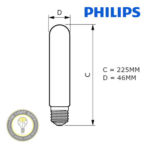 PHILIPS TRUEFORCE LED REPLACEMENT FOR HID SON-T, 40W, E40 3000K