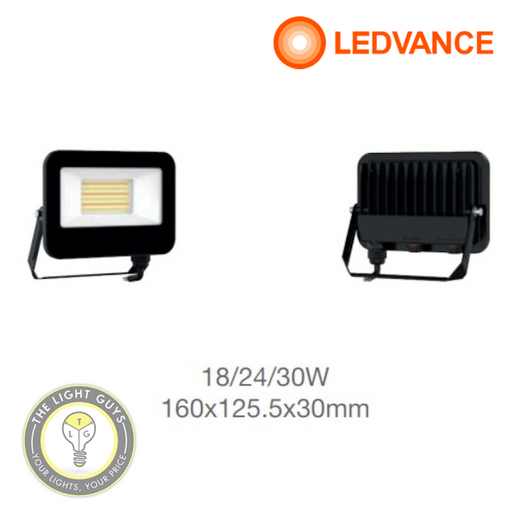 LEDVANCE TriColour Multiwattage floodlight 10 to 200W 3000K/4500K/6500K IP65 IK07