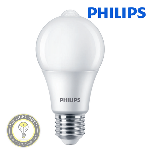 PHILIPS LED Sensor Globe 8w 220-240V BC | ES  6500K Non-Dimmable
