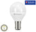 VERBATIM LED Fancy Round Frosted 6W 240V SES|SBC|ES|BC 3000K Dimmable - TheLightGuys