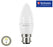 VERBATIM LED Candle Frosted 6W 240V SES|SBC|ES|BC 2700K Dimmable - TheLightGuys
