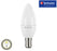 VERBATIM LED Candle Frosted 6W 240V SES|SBC|ES|BC 2700K Dimmable - TheLightGuys