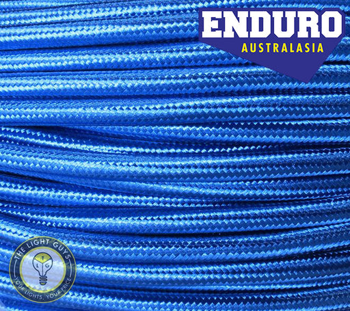 ENDURO Cable Braided 3-Core Blue - TheLightGuys
