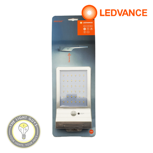 LEDVANCE DOORLED Solar light Lithium Battery 3W 4000K IP44 PIR Multifunction Light