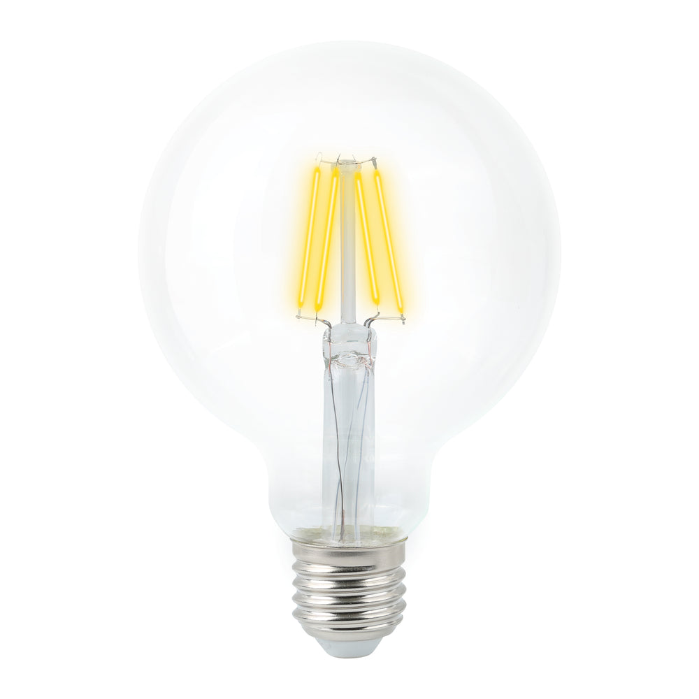 VERBATIM Filament G95 Grand Classic 4.5W Clear Dome Dimmable Globes 2700K E27 | B22 - TheLightGuys