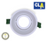 CLA Architectural Downlight Fittings C/Tilt Matt White Round (Low Glare) 90mm Adj 30Deg - TheLightGuys
