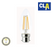 CLA LED Filament Dimmable Globe Candle 4W 260V 6000K BC | ES | SBC | SES - TheLightGuys