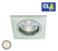 CLA Downlight Fitting MR11 12V Fixed 54mm White | Satin Chrome - TheLightGuys
