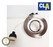 CLA Downlight Fitting GU10 Gimbal Round 90mm White | Satin Chrome | Black - TheLightGuys