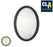 CLA LED Oval Bulkhead 12W 240V 4000K IP66 IK10 Black | White - TheLightGuys