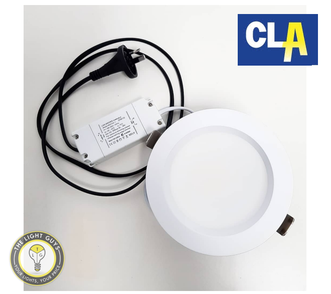 CLA Downlight 16W Tri Colour 3K/4K/5K 125mmØ Dimmable - TheLightGuys