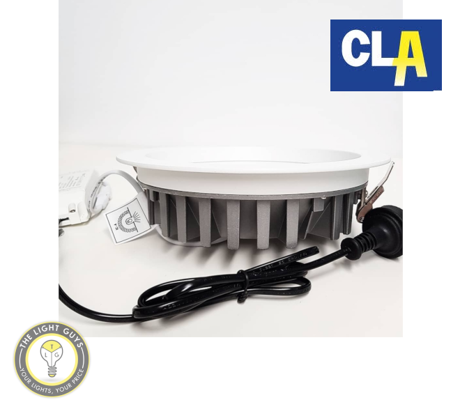 CLA Downlight 25W Tri Colour 3K/4K/5K 210mmØ Dimmable - TheLightGuys