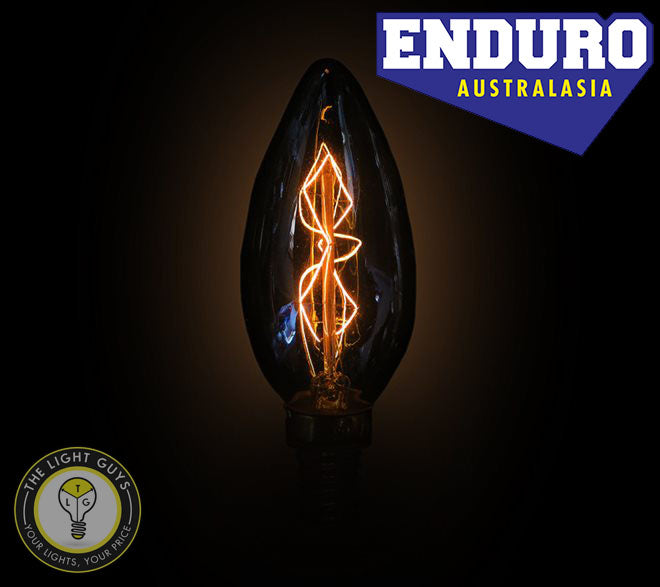 ENDURO Candle 25W SES Carbon Filament Chandelier - TheLightGuys