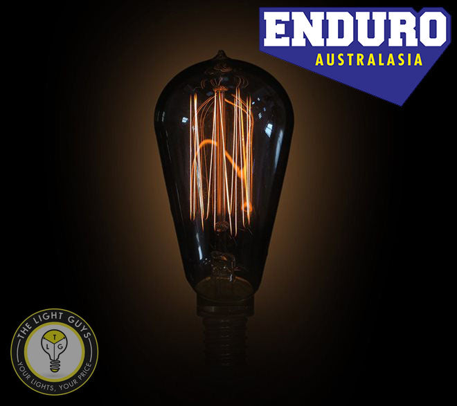 ENDURO ST38 25W SES Carbon Filament Squirrel Cage - TheLightGuys