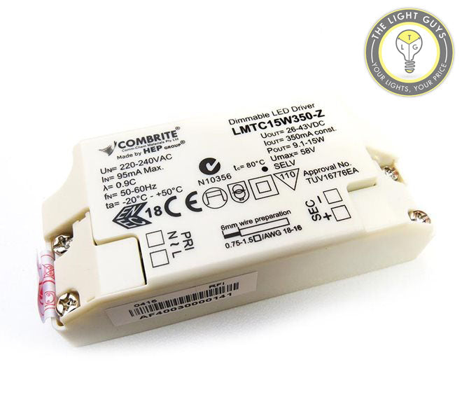 GENERIC Constant Current LED Driver 350mA - TheLightGuys
