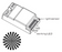 LEDVANCE Recessed 360° IP20 Microwave Motion Sensor