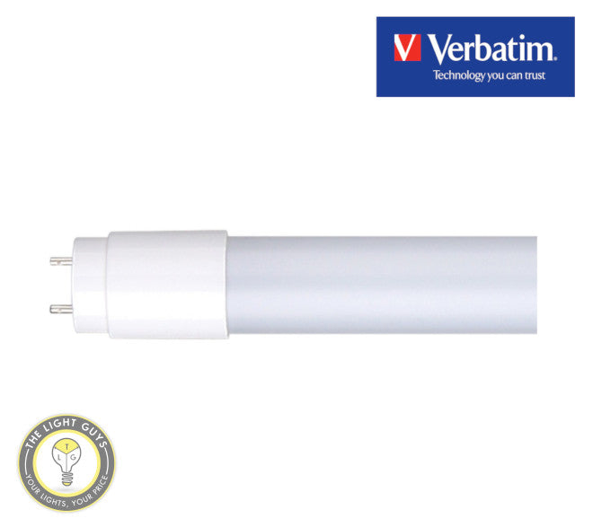 VERBATIM LED Tube T8 1500mm 2400lm 24W 240V 4000K | 6500K Non dimmable - TheLightGuys