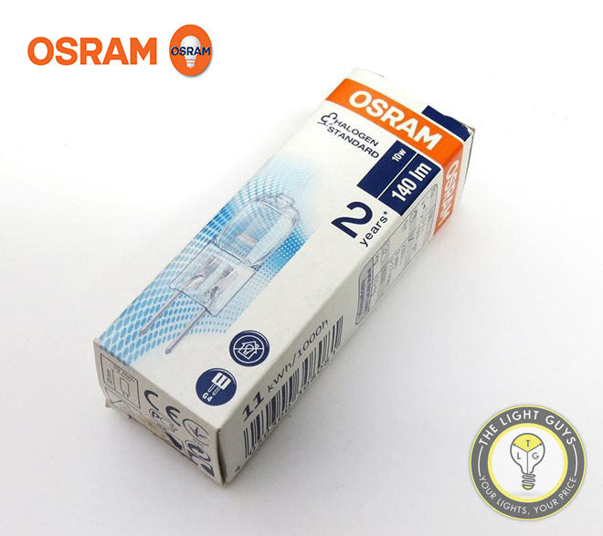 Osram Halogeen Baklamp G4 12V 10W 64418 - Ovenlamp 300 Graden