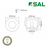 SAL 6 LED deck light kits 240V Ø35mm IP65 3000K | 5000K